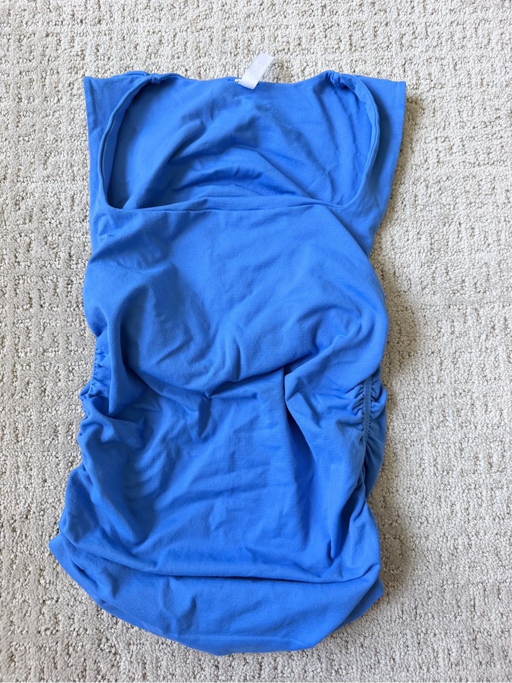 Nikibiki Royal Blue Ruched Tank Camisole